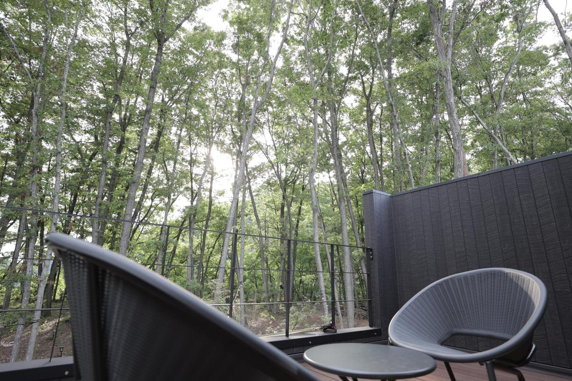 Sauna Forest Cabin 軽井沢 御代田　Mori-Asobi Oiwake Exteriör bild