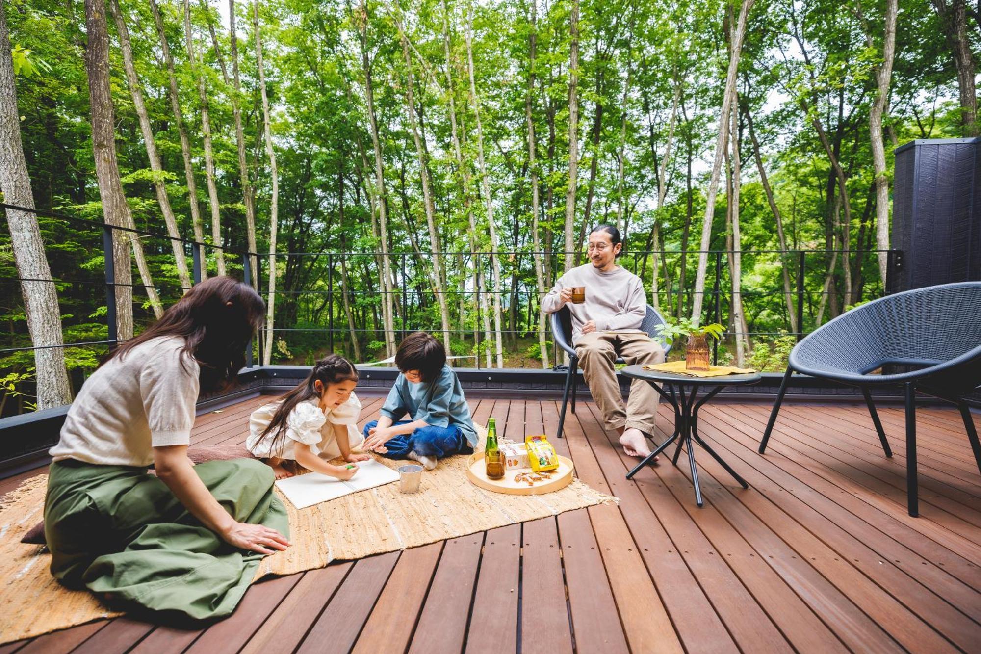 Sauna Forest Cabin 軽井沢 御代田　Mori-Asobi Oiwake Exteriör bild