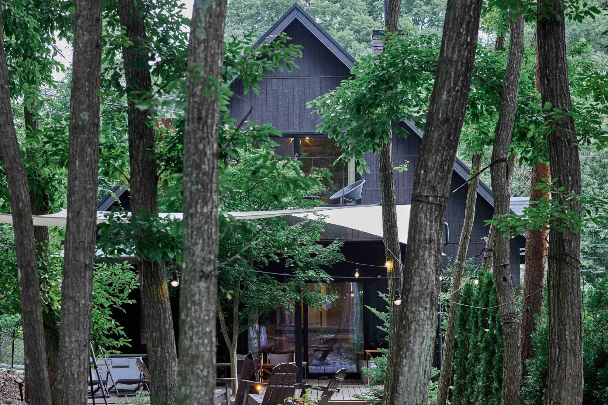 Sauna Forest Cabin 軽井沢 御代田　Mori-Asobi Oiwake Exteriör bild